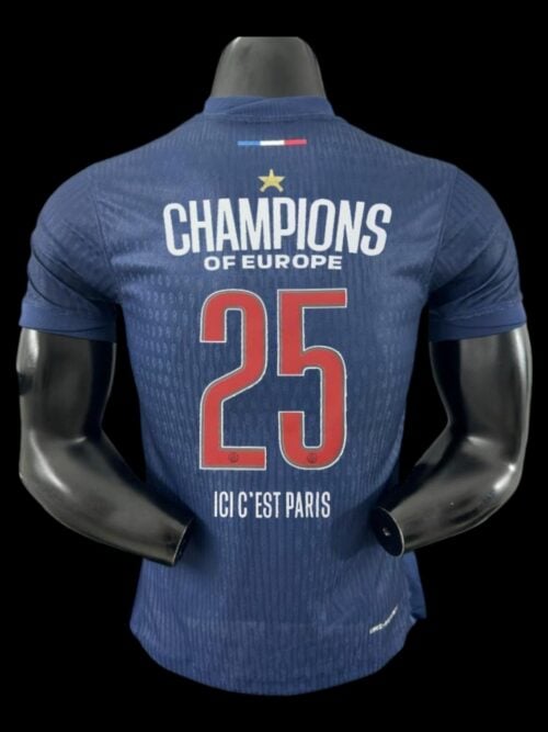Paris SG Maillot Domicile 24/25 – Spécial LDC CHAMPIONS – Version Player