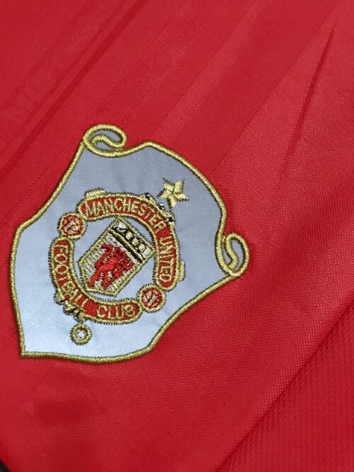Manchester United Maillot Rétro 1999