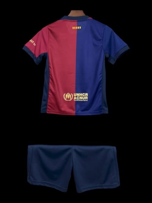 Barcelone Maillot Domicile Travis Scott 24/25 – Enfant