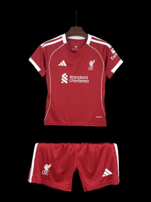 Liverpool Maillot Domicile 25/26 – Enfant