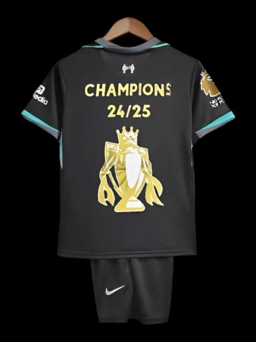 Liverpool Maillot Extérieur CHAMPIONS 24/25- Enfant