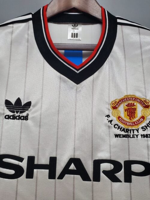Manchester United Maillot Rétro 1983