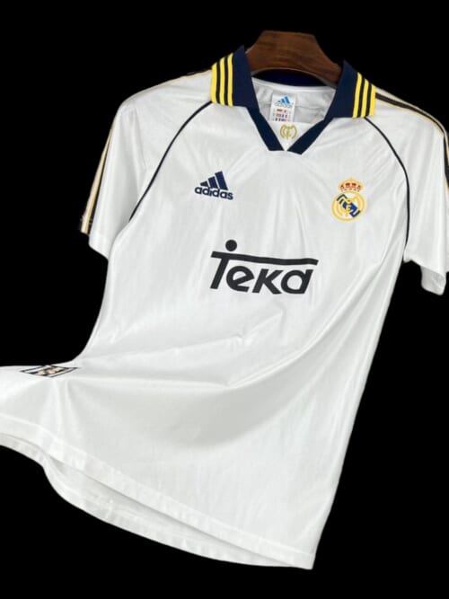 Real Madrid Maillot Domicile Rétro 1998/00