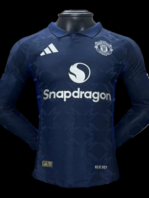 Manchester United Maillot Extérieur 24/25 – Manches Longues Version Player