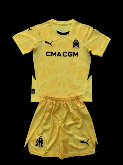 Marseille Maillot Gardien 24/25 – Enfant