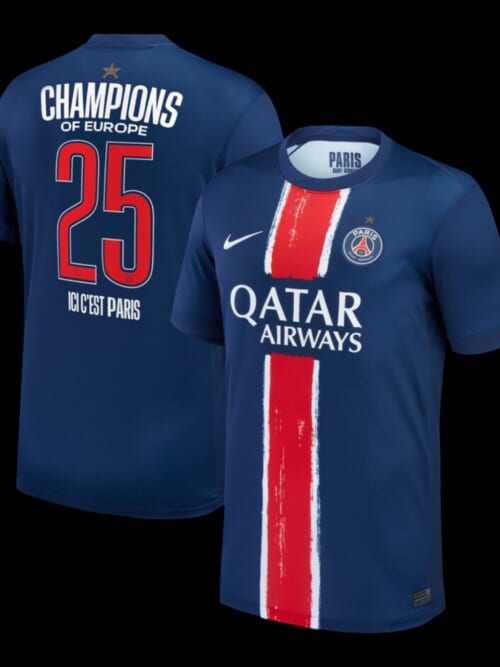 Paris SG Maillot Domicile 24/25 – Spécial LDC CHAMPIONS