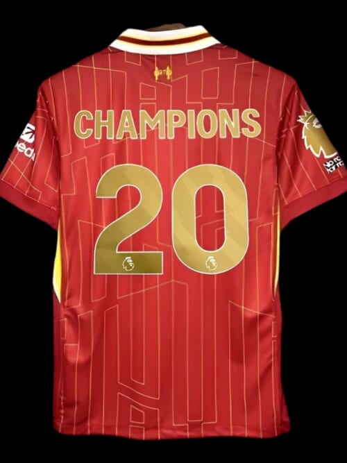 Liverpool Maillot Domicile CHAMPIONS 24/25