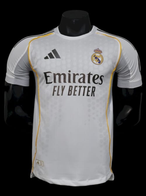 Real Madrid Maillot Domicile 25/26 – Version Player