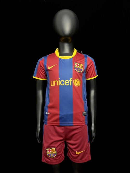 Barcelone Maillot Rétro 10/11 – Enfant