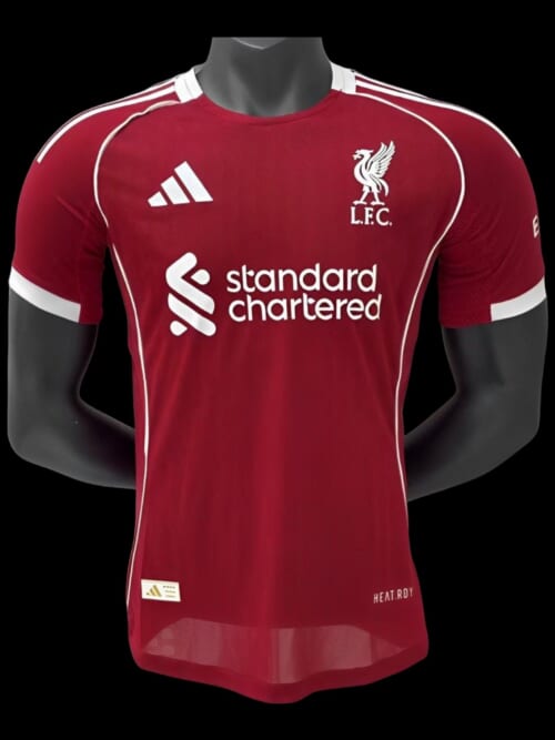 Liverpool Maillot Domicile 25/26 – Version Player